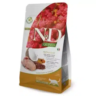 N&D Cat Quinoa Skin & Coat Quail & Coconut