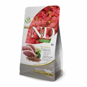 N&D Quinoa Cat Neutered Duck, Broccoli & Asparagus