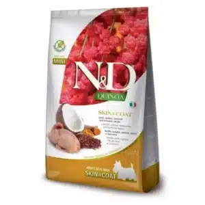 N&D Quinoa Skin&Coat Quail & Coconut Mini 2,5kg