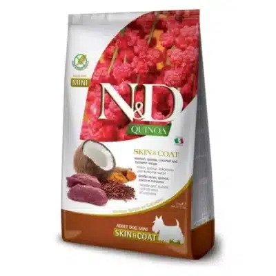 N&D Quinoa Skin&Coat Venison & Coconut Mini