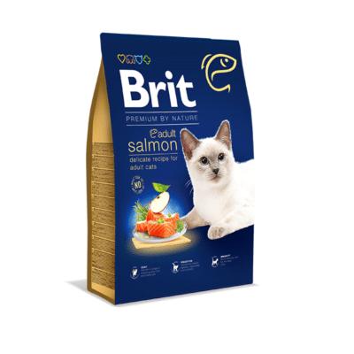 Brit Premium Cat Adult Salmon 8Kg