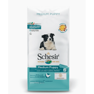 Schesir Dry Dog Medium Puppy