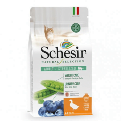 Schesir Dry Natural Selection Sterilized Cat sa pacetinom