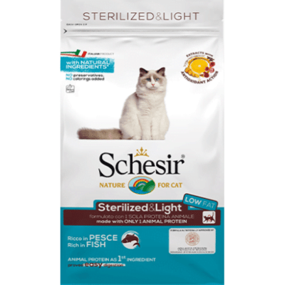 Schesir Dry Sterilized And Light Fish