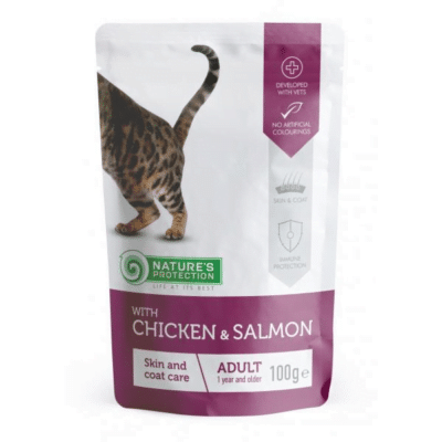 Adult SkinCoat ChickenSalmon 100g