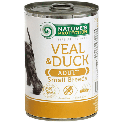 Adult Small Breed VealDuck 400g
