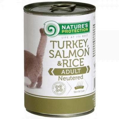 Neutered Turkey SalmonRice 400g