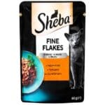 Sheba Fine Flakes Kesica, Ćuretina u Želeu