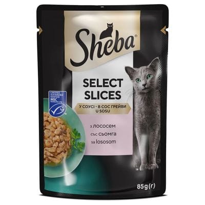 Sheba kesica, losos, sos 85g Sheba kesica losos sos 85g