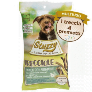 Stuzzy Dog Snacks Trecciole with fruit 160g