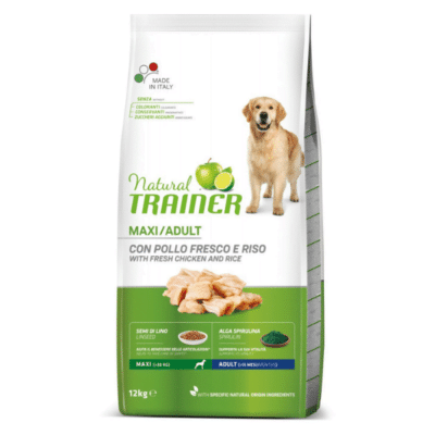 Natrual Trainer Maxi Adult Chicken and Rice Dog 1