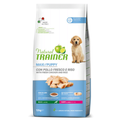 Natrual Trainer Maxi Puppy Chicken and Rice Dog 1