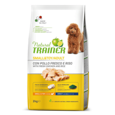 Natrual Trainer Mini Adult Chicken and Rice Dog 1