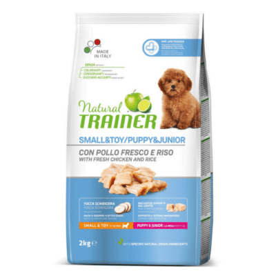 Natrual Trainer Mini Puppy Chicken and Rice Dog 1