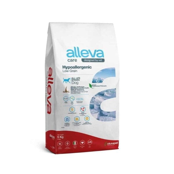 MOCKUP ALLEVA CARE HYPOALLERGENIC LOWGRAIN DOG 5KG