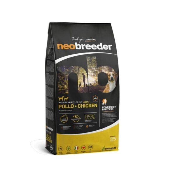 P10245 NEOBREEDER DOG ADULT CHICKEN MEDIUM LARGE 12 KG fronte