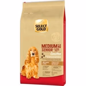 Select Gold Dog Sensitive Medium Senior Jagnjetina & Pirinač