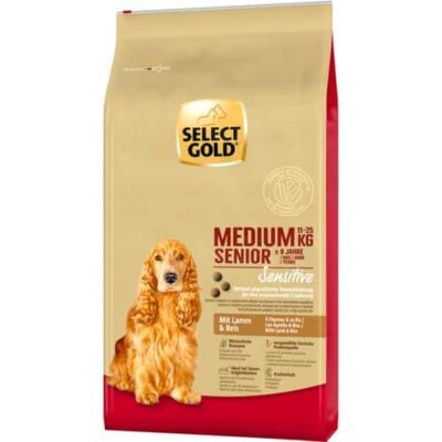 Select Gold Dog Sensitive Medium Senior Jagnjetina