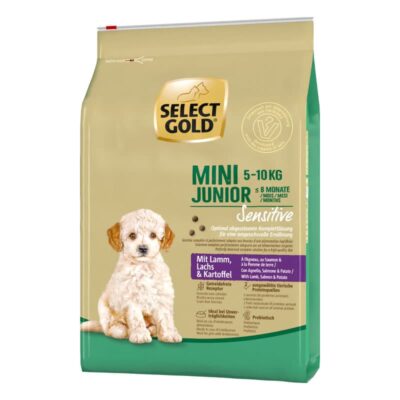 Select Gold Mini Junior Sensitive Jagnjetina Losos I Krompir 4 kg
