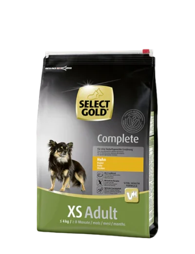 Select gold complete xs adult chicken 1kg