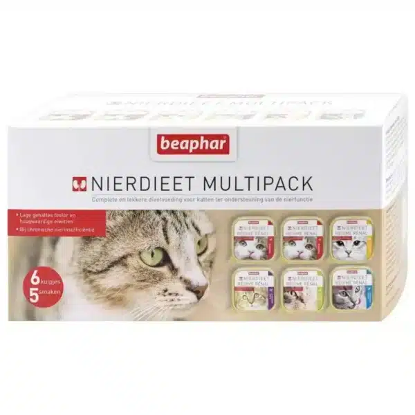 Beaphar Nieren Mix Pack 6x100 g For Cats