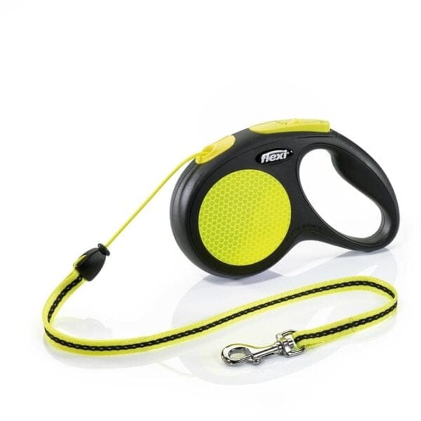 Flexi New Neon M Cord 5m Yellow