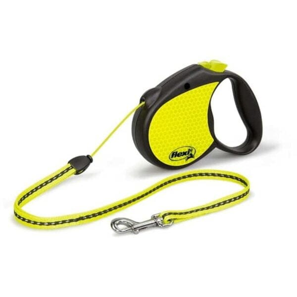 Flexi Standard Neon S Cord 5m Zuti