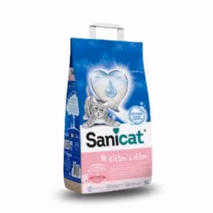 Sanicat Negrudvajući Posip Za Mačke Kitten 5 L