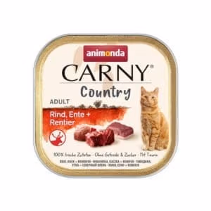 Animonda Carny Country Cat Adult Govedina, Pačetina i Irvas