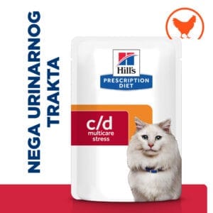 Hill's Prescription Diet Cat C/D MULTICARE STRESS PILETINA 85g