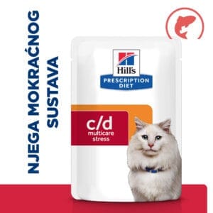 Hill's Prescription Diet Cat C/D MULTICARE STRESS LOSOS 85g