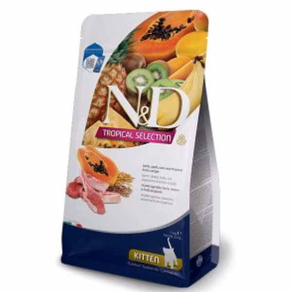 ND Tropical Selection Lamb Tropical fruits Kitten 1.5 kg
