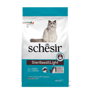 Schesir Cat Dry Sterilized & Light Fish