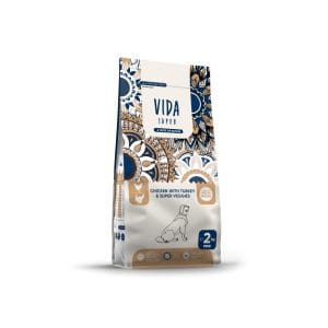 Craftia Vida Super Chicken With Turkey & Super Veggies Adult Dog Medium & Large Breed