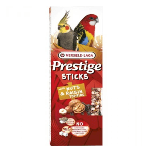 Versele Laga 2 Sticks Big Parakeets Nuts&Raisin Topping - 140g