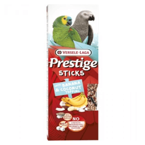 Versele Laga 2 Sticks Parrots Banana&Coconut Topping - 140g