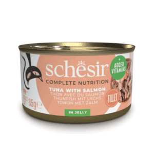 Schesir Hrana za Mačke Tuna i Losos Želeu Complete Nutrition Jelly 85g
