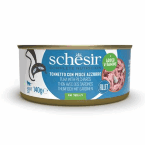 Schesir Hrana za Mačke Tuna i Sardine u Želeu 140g
