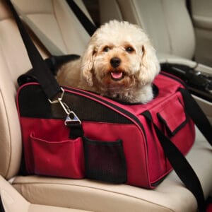 Freedog Torba za Auto Sedište Crvena 44x29x34cm