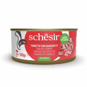 Schesir Hrana za Mačke Tuna i Škampi u Želeu 140g