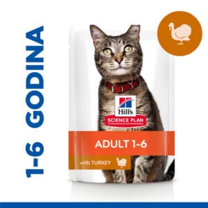 Hill's Science Plan Cat Adult Ćuretina 85g