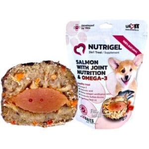 LK Baits Pet Nutrigel Dog Salmon & Joint Care OMEGA-3 - S-M - 150g