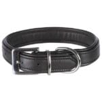 Trixie Active Comfort Kožna Ogrlica 39-46cm/30mm Crna
