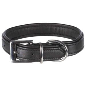 Trixie Active Comfort Kožna Ogrlica 39-46cm/30mm Crna