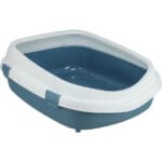 Trixie XXL Toalet za Mačke Plavo-Beli 71x56x25cm