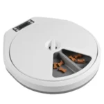 Duvo+ Automatic Pet Feeder Automatska Hranilica Za Pse i Mačke, Bela - 33x36x6cm