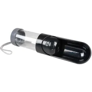 Duvo+ Compact Drinking Bottle 300ml, Flašica Za Vodu Za Pse i Mačke, Crna