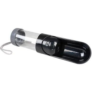 Duvo+ Compact Drinking Bottle 300ml, Flašica Za Vodu Za Pse i Mačke, Crna Duvo Compact Drinking Bottle 300ml Flasica Za Vodu Za Pse i Macke Crna