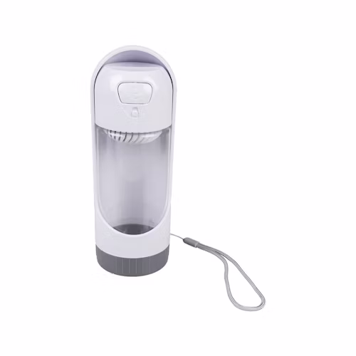 Duvo+ Compact Drinking Bottle 300ml, Flašica Za Vodu Za Pse i Mačke, Siva: Duvo Compact Drinking Bottle 300ml