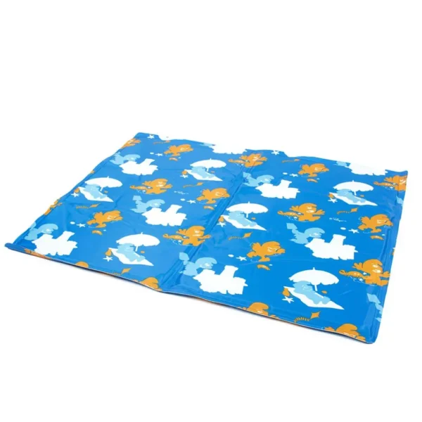 Duvo+ The Smurfs Cooling Mat, Rashladna Prostirka Za Pse, Plava - XXL 120x80cm Duvo The Smurfs Cooling Mat Rashladna Prostirka Za Pse Plava XXL